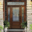 Classic Craft Oak Therma Tru Fiberglass Entry Door
